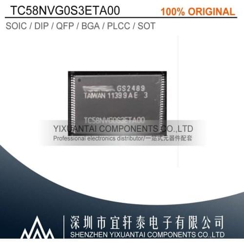 100% original TC58NVG0S3ETA00 TC58NVGOS3ETA00 TC58NVG0S3 TSSOP48 SOP