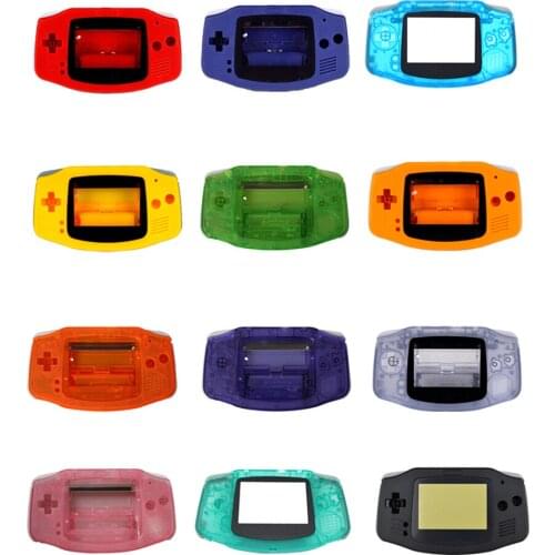 100 PCS a lot 12 Colors High quality replacement housing case Shell Pack Cover for Gameboy Advance for GBA Console