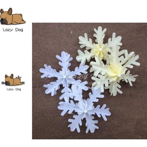 3D Flower Star Metal Cutting Dies Scrapbooking Stencil DIY Decorative Craft Embossing Die Cuts Card Making New Dies For 2019