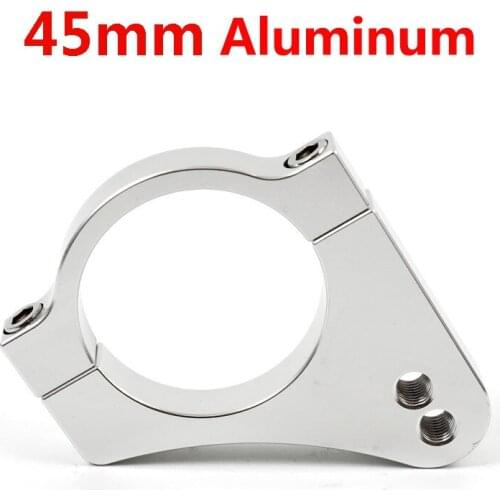 45mm CNC Aluminium Motorcycle Steering Damper Fork Bracket Reduce Lever Durable