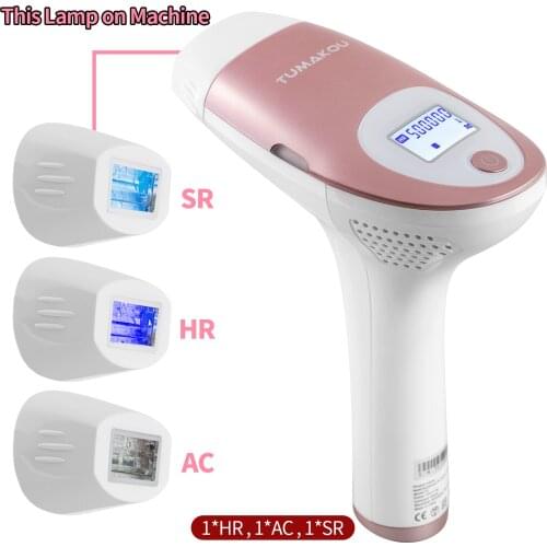 TUMAKOU IPL laser hair removal machine depilador a laser 500000 Flashes Permanent Hair Removal Machine Electric epilator Device