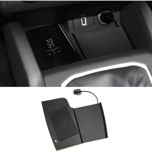 15w car wireless charger for Ford Focus MK4 2018 2019 2020 phone charger fast charging plate phone holder accessories