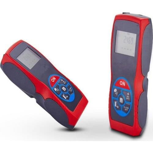 High Quality Digital Laser Rangefinder Accurate Measuring 40M Laser Distance Meter Area Volume LCD Display Electric Tester