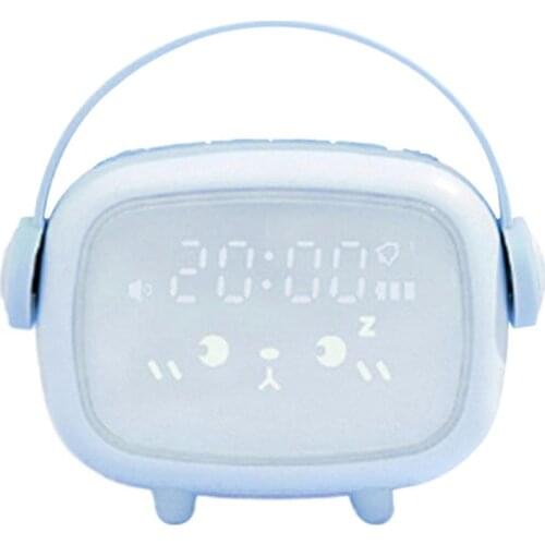 Kids Cute Digital Alarm Clock with Night Light Table Wake Up Clocks Home Decor 667A