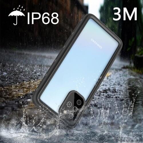 For Samsung S20 ultra S20 Plus S10 Plus S10E S10 5G Redpepper Waterproof IP68 Underwater 3m Diving Surfing Shockproof Hard Case