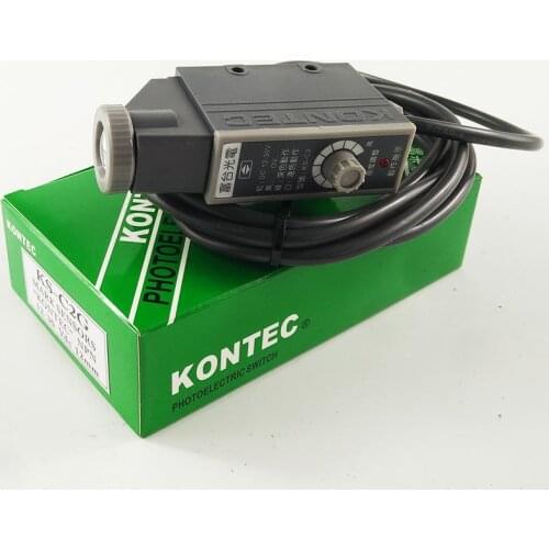 Kontec Photoelectric opening color sack sensor KS-C2 KS-C2W KS-C2B KS-C2R KS-C2G