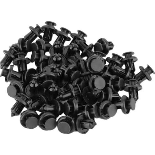 10mm/100pcs Auto Vehicle Car Bumper Clips Retainer Fastener Rivet Door Panel Fender Liner For Honda hot selling