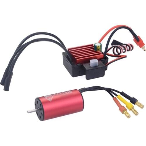SURPASS HOBBY KK 2040 2280KV Brushless Motor Speed Controller 35A ESC Sensorless Waterproof for 1/16 1/14 Drift RC Racing Car