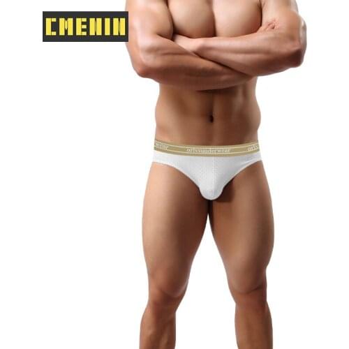 CMENIN Cotton Underpants Gay Men Sexy Mans Underwear Thong Men Jockstrap Low waist Mens Thongs And G strings Top OR6105