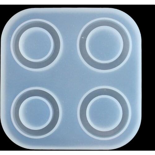 Circular ring mold set DIY handmade Ring Jewelry silica gel mold crystal epoxy mold