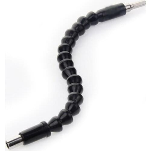 295mm electric drill screwdriver bit multifunctional universal Snake flexible hose Cardan shaft connection soft extension rod