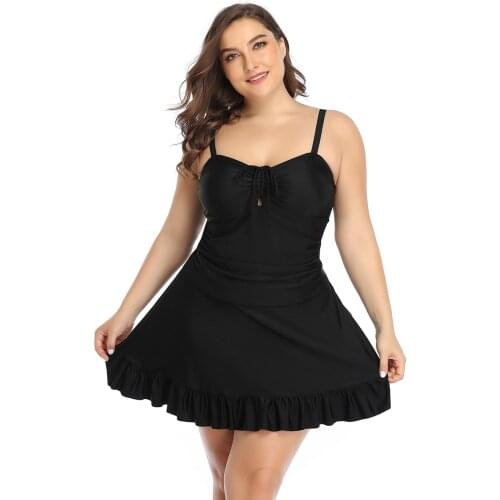 Sexy One Piece Swimwear For Women Sports Bodybuilding plus size Suits Bathing Suit black skirt Swimsuits