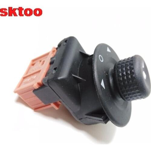 SKTOO for Citroen XSARA PICASSO Elysee Rearview mirror switch knob for Citroen Elysee Side view Mirror Regulation Button Switch