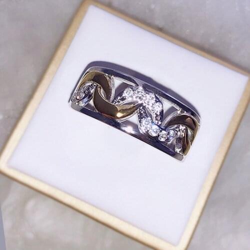 Vintage Classic Gold Ring Fashion Simple Womens Factory Wholesale