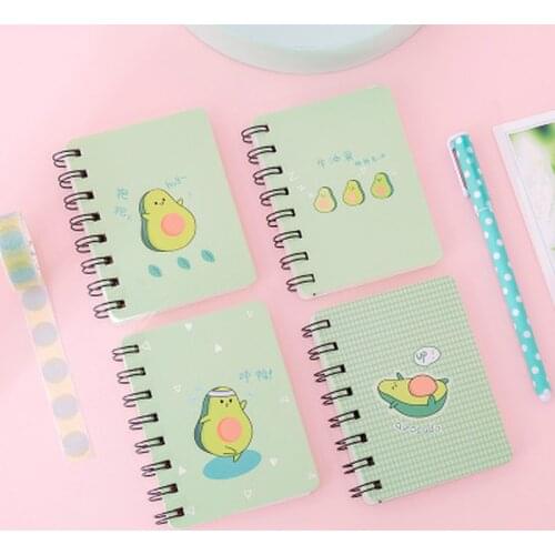 Notebooks for Students Notebooks and Journals Stationery Kawaii Dinosaur Book Cute School Supplies Avocado Planner Coil Book