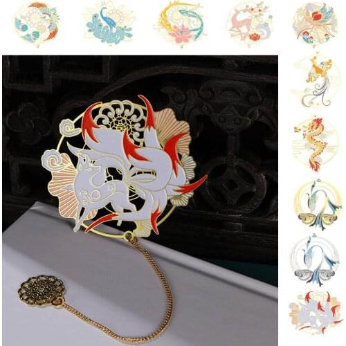 1 Pc Bookmarkers Clip Cute Metal Deer Hollow Bookmarks For Books Teacher Gifts Office School Stationery Animal Bookmark Supplies