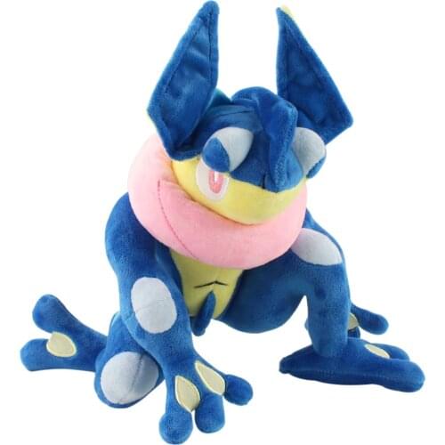 30cm Pokemon Greninja Plush Toys Soft Stuffed Animals Cartoon Doll Birthday Gifts For Children