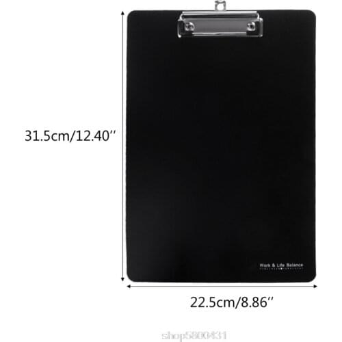 A4 Clipboard Writing Pad File Folders Document Holders School Office Stationery N09 20 Dropshipping