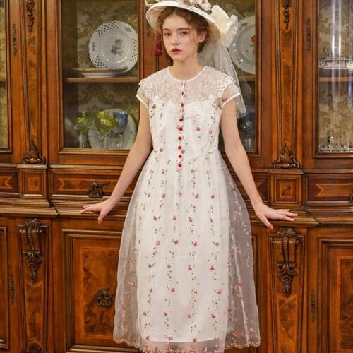 AIGYPTOS White Summer Dresses