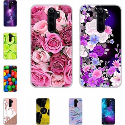 Case For Xiaomi Redmi Note 8 Pro Cover Case Thin TPU Soft Silicone Back Shell Cover For Xiaomi Redmi Note 8Pro Note8 Pro Cases