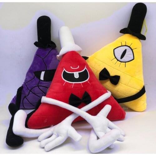 Disney cartoon Gravity Falls Bill Cipher plush toy stuffed toys doll doll A gift for a child