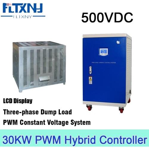 FLYT Wind Solar Diesel Hybrid Controller With PWM 3-phase Dump Load System 20KW 30KW 480V 500V Yawing Variable Pitch Off-Grid