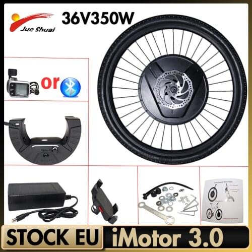 No VAT IMortor 3 Wheel Electric Bicycle Conversion Kit 36V 350W Motor 26" 27.5 "700C 29 " Bike Conversion Kit with 7Ah Battery