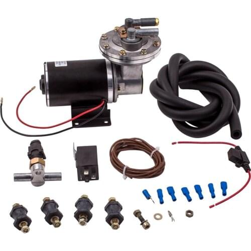 Electric Vacuum Pump Kit for Brake Booster 12 Volt 18" to 22" for GM FOR Chevy FOR Ford