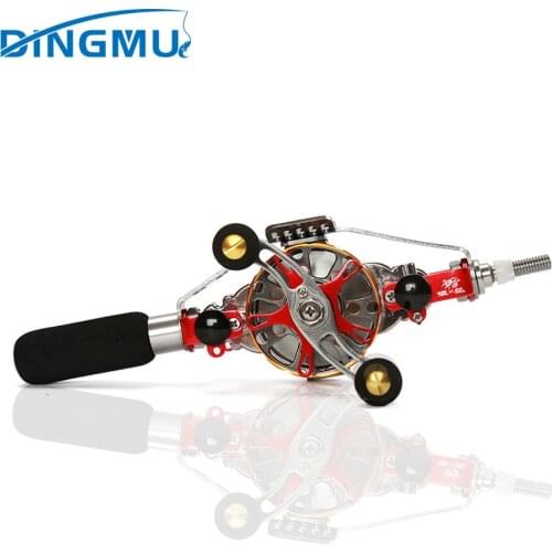 Diy Metal Hollow Reel Automatic Fish Line Reels Spinning Refit Wheel Fishing Vessel Raft Baitcast Casting Reel Left Right Hand