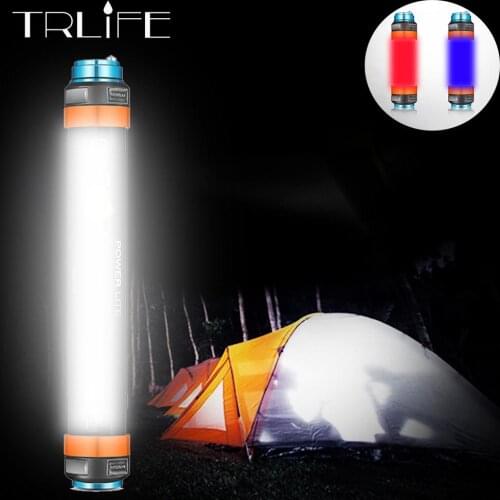 7800mAH Multifunctional Rechargeable LED Flashlight Camping Lantern Tent Light Mosquito Lamp Work Warning Light IP68 waterproof