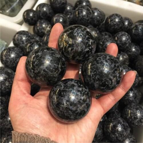 40-45mm Natural Gabbro Stone Ball Crystal Stone Gemstone Great for Meditation Home Decoration Chakra Reiki Stone