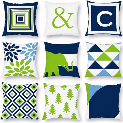 Cushion Cover Decorative Pillows for Sofa Nordic Throw Pillowcase Car Housewares Modern Personalized Gift 45x45 Sleeping Summer