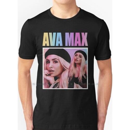 Unpleasant As It Is To Be Trapped T Shirt 100% Pure Cotton Ava Max Amanda Ava Koci Koci Diva Singer Sweet But Psycho Pop Dance