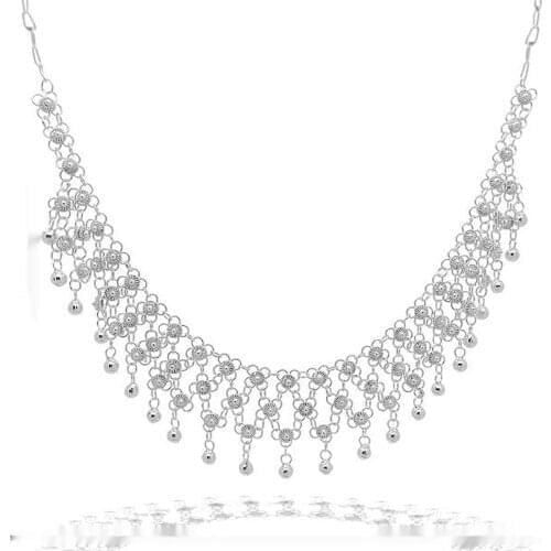 Midyat Silver Coriander Model 3 Must Necklace