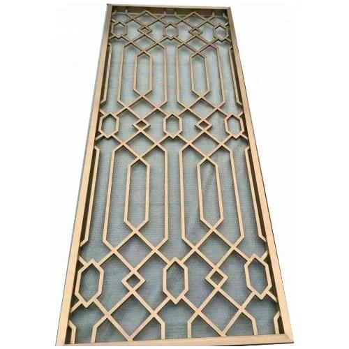 Stainless Steel Screen Partition Home Entrance Door To Block The Living Room Decoration Entrance