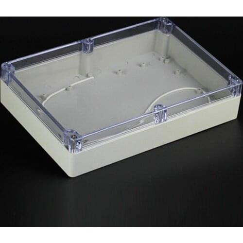 263*182*60mm Plastic Enclosure Box Waterproof Junction Box Transparent Electronic Project Boxes