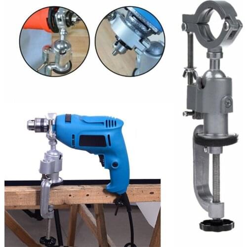 Portable Mini Electric Drill Grinder Holder Drill Stand Bench Universal Bench Multifunctional Support Clamp Clamp Accessory R3I2