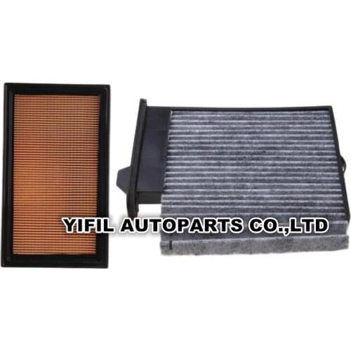 Air Filter+Cabin Filter 16546-ED500 27891-ED50A-A129 For Nissan Tiida NV200 A60 1.6 2008