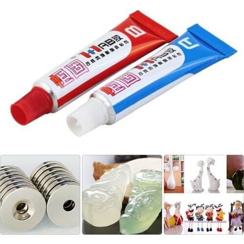 10g Instantly Epoxy Adhesive Clear AB Glue Gum 2 Part With Resin & Hardener