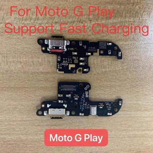 10PCS NEW Original USB Port Fast Charging Board For Moto G Play USB Fast Charging Dock Port Flex cable Repair Parts