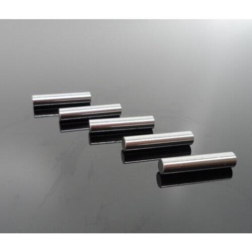 100PCS DIY model of short axis gear shaft bearing steel straight driving axle shaft / pin positioning shaft needle diameter 2MM