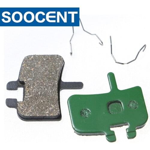 5 pairs(10 PCS) Green Memi-Metallic Resin Bicycle disc brake pads for Hayes HFX-Mag HFX-9 MX-1