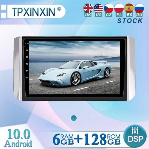6+128GB For Mitsubishi Xpander 17-20 Android10 Radio Player Car GPS Navigation Head Unit Car Radio with Screen WIFI DSP CARPLAY