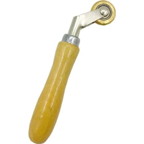 6mm Brass Penny Roller with Ball Bearing Plastic Hot Air Plastic Welder Tool Welding Soldering Supplies Welding Nozzles