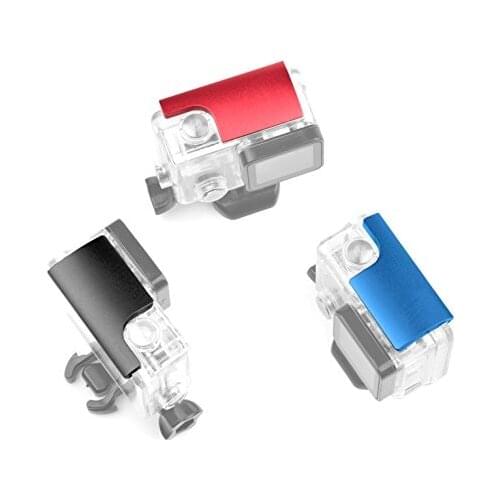 Aluminum Snap Latch Back Door Clip Lock Buckle for GoPro Hero 3+ 4 Protective Waterproof Case for Gopro Hero 4 Accessories