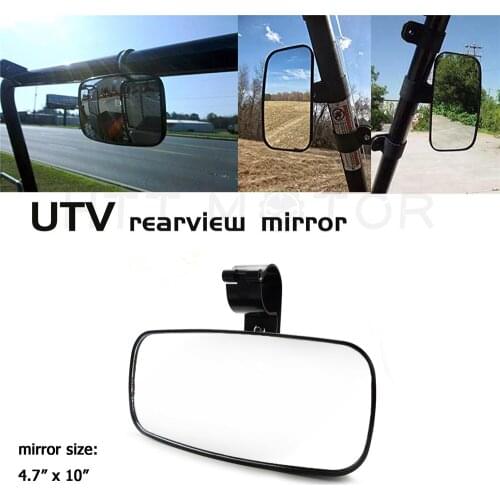Free shipping UTV Rear View Convex Mirror for Side POLARIS RZR XP 1000 900 800 RZR 1.75"