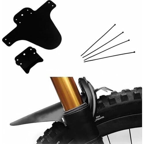Bike Mud Fender Front Rear Mudguard Bicycle ABS Plastic Splash Guard MTB Front Tire Mud Flap Mountain Bike Cycling Accessories