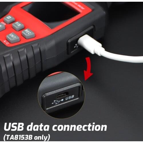 TASI TA8126B Digital Light Meter High Accuracy Illuminometer Lux/Fc Photometer Professional Lux Meter Enviromental Tester