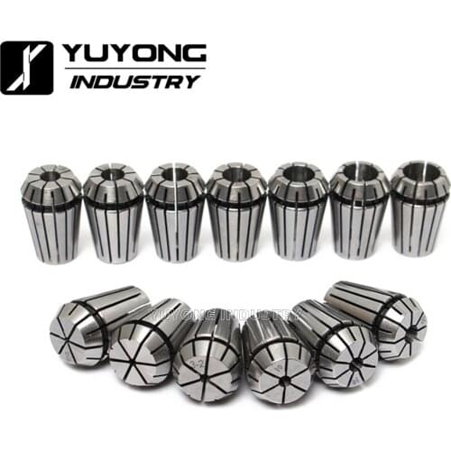 ER11 ER16 ER20 Spring Collet Set For CNC Milling Machine Engraving Lathe Tool Engraving Machine Spindle Motor