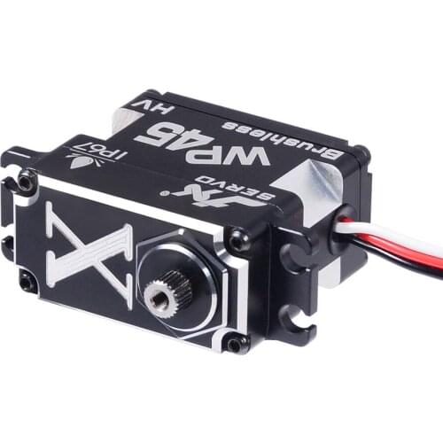 JX Servo WP45 HV 45KG Brushless Waterproof IP67 Metal Gear Digital Servo For RC Car Helicopter Airplane